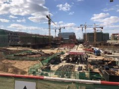 萬科翡翠新都會項目CFG樁、基坑支護、降水工程